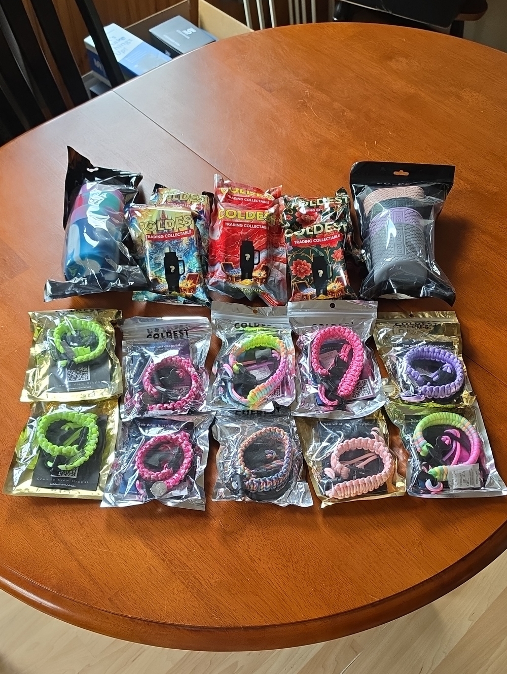 Coldest Paravords, Minis, Baby Minis & 2 Packs of Boots